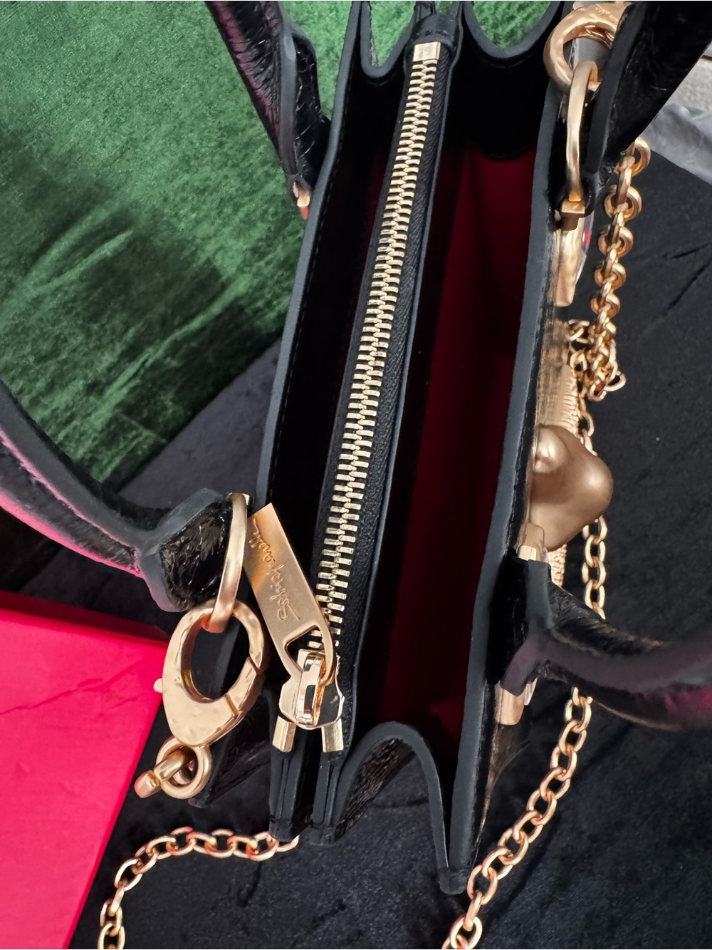 Schiaparelli inspired anatomy face Handbag - Picture 7 of 16